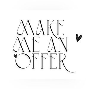 Accepting most offers!!